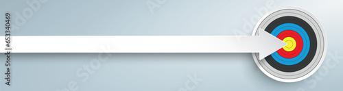 Long Arrow Classic Target Header