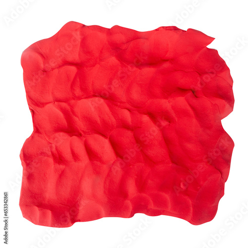 red texture plasticine background clay color
