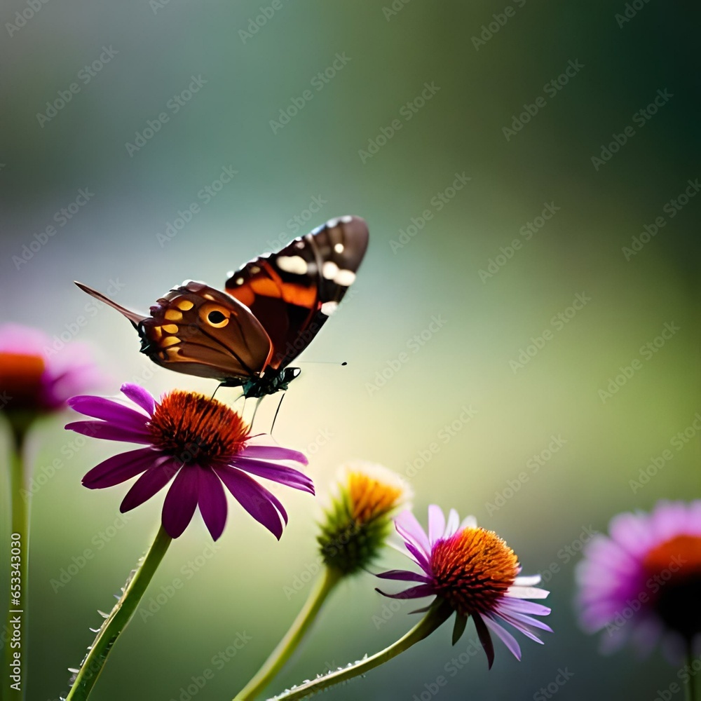 butterfly on flower