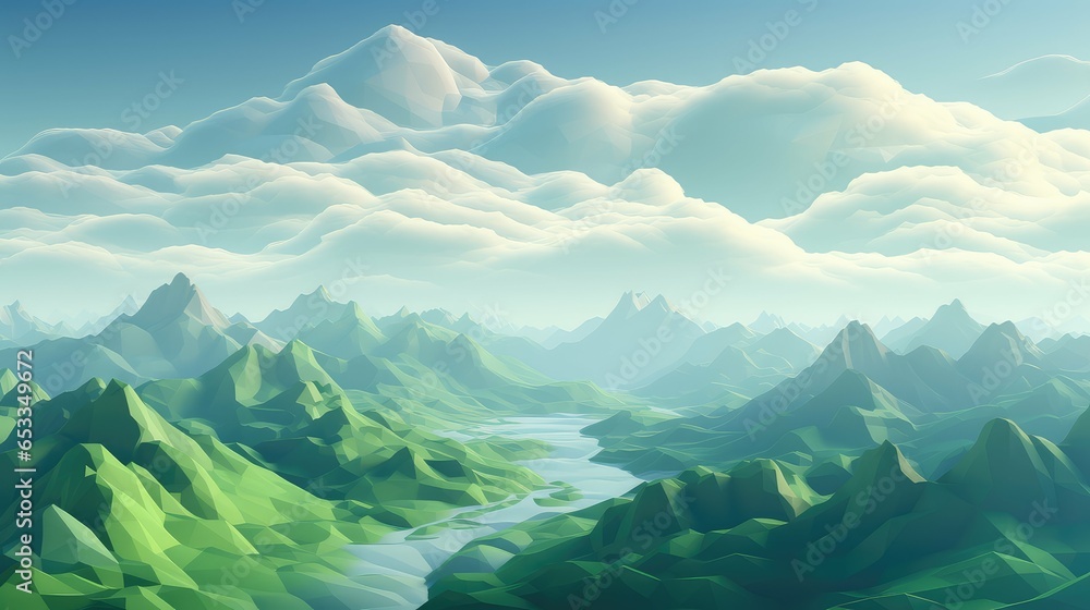 background voxel mountain landscape illustration design perspective, terrain view, panorama digital background voxel mountain landscape background voxel mountain landscape illustration design perspective, terrain view, panorama digital background voxel mountain landscape