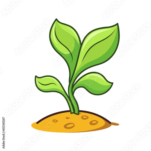 green sprout