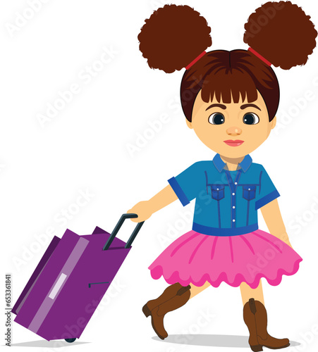 girl with shopping bag