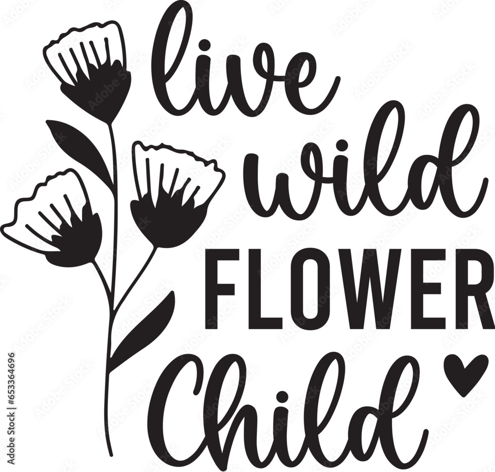 Flower SVG design Flower SVG design