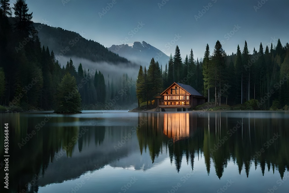 Fototapeta premium lake bled country