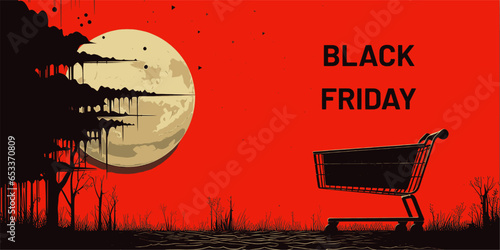 Precarious Balance: The Dichotomy of Black Friday in Monochromatic Minimalism