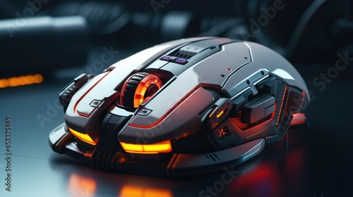 Futuristic computer mouse © valgabir