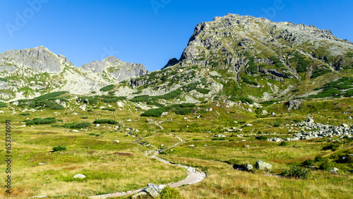 Fototapeta Naklejka Na Ścianę i Meble -  Kozi Wierch Góry Tatry 