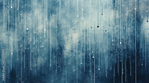 storm digital falling rain illustration texture fall, water weather, blue waterfall storm digital falling rain © sevector