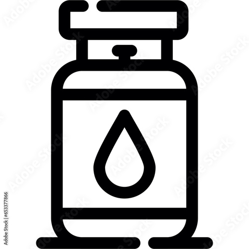 Gas Cylinder Icon