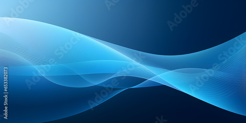 A Blue Vector Background With a Light Scattering With Light in the Background