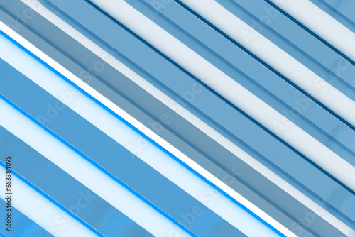 blue and white stripes