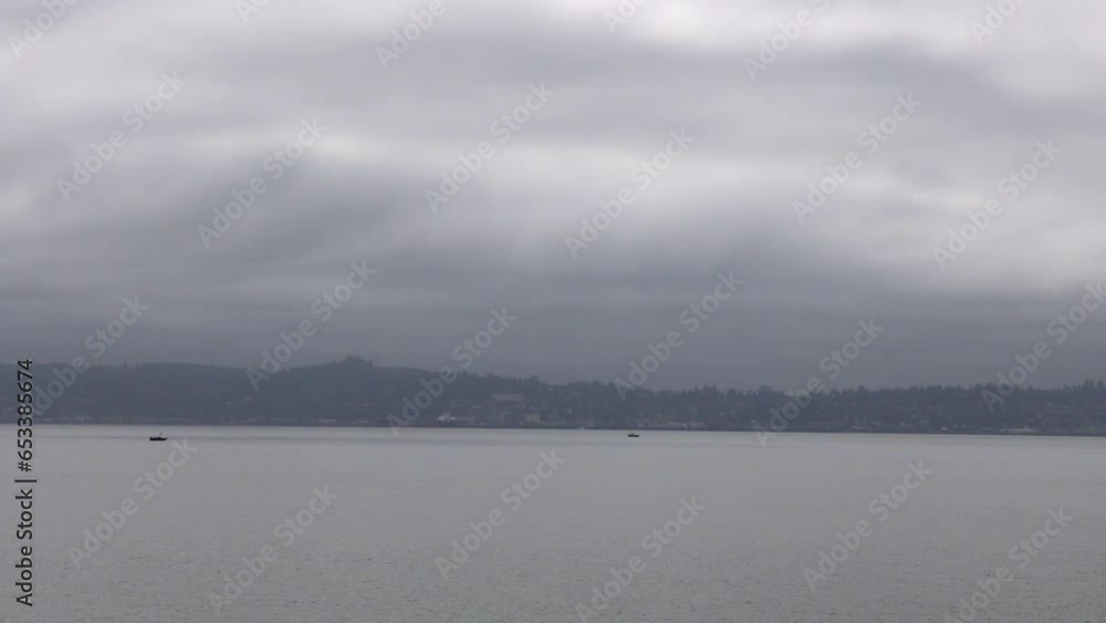Cloudy Bay in Northern Oregon Cloudy Bay in Northern Oregon