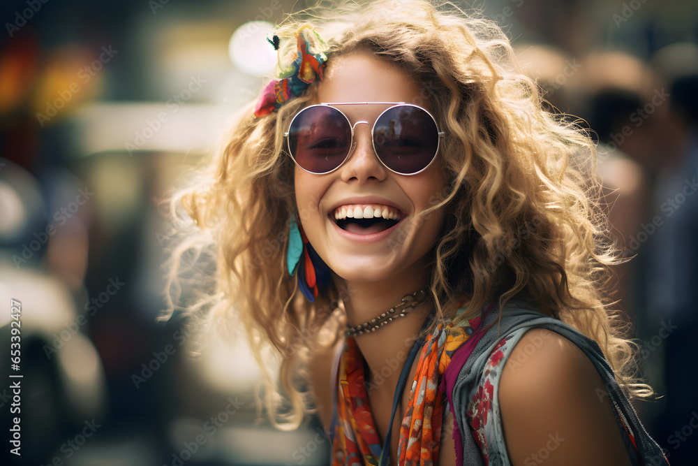 Hippie Mädchen Hippie Mädchen