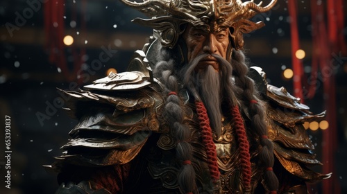 Guan Yu - The chinese god of war and loyalty.generative ai 