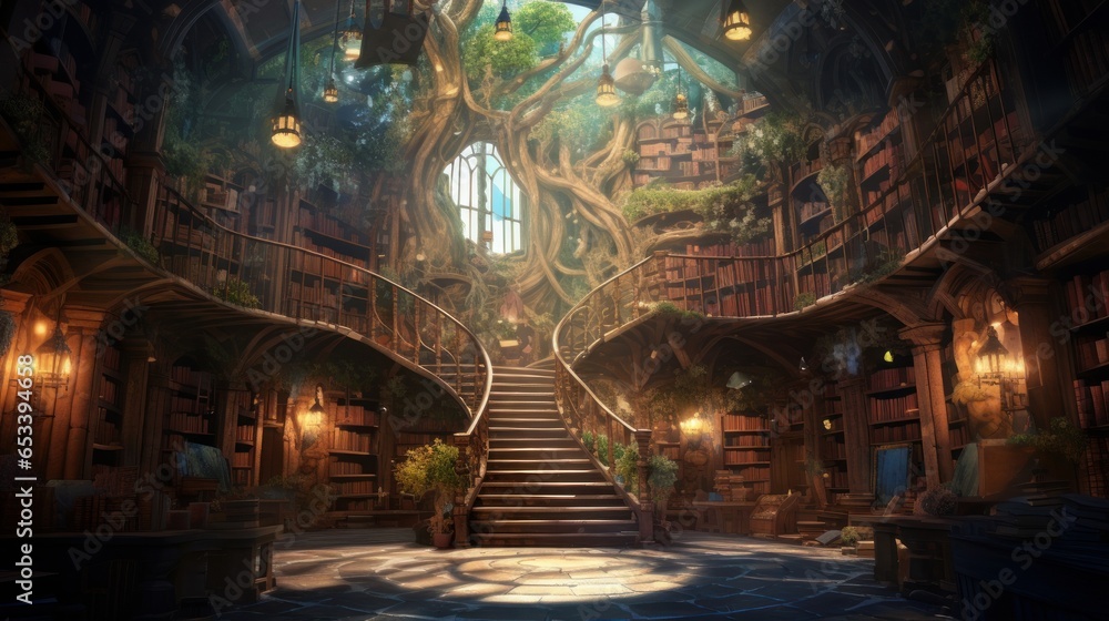 Enchanted Bookstore