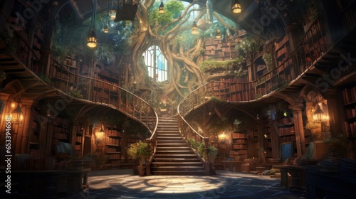 Enchanted Bookstore