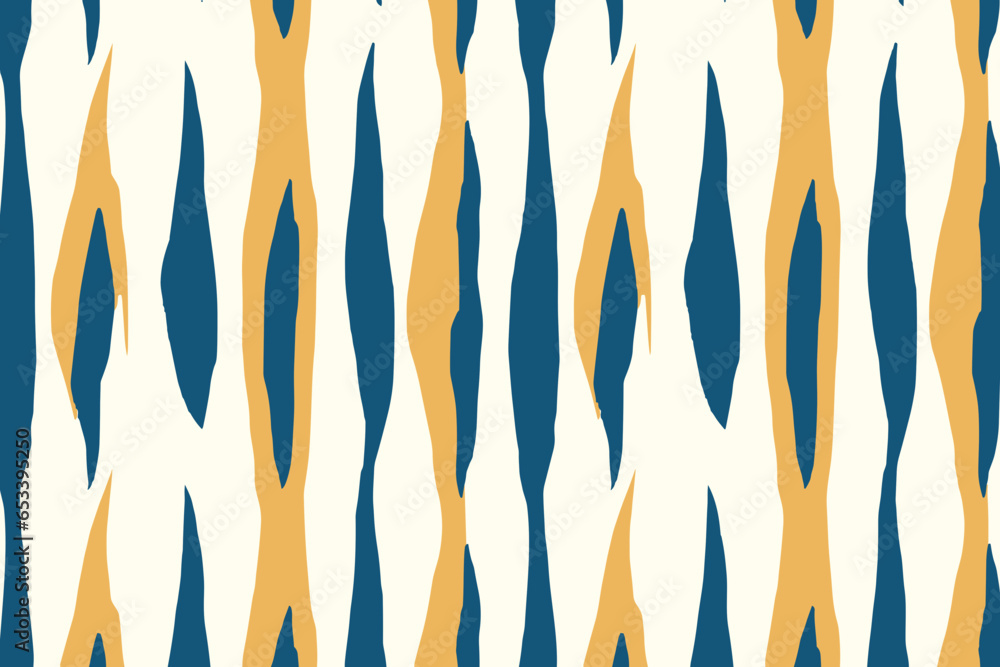 Ikat stripe pattern, wallpaper, background, hand-drawn cartoon Illustrations in minimalist vector style Ikat stripe pattern, wallpaper, background, hand-drawn cartoon Illustrations in minimalist vector style