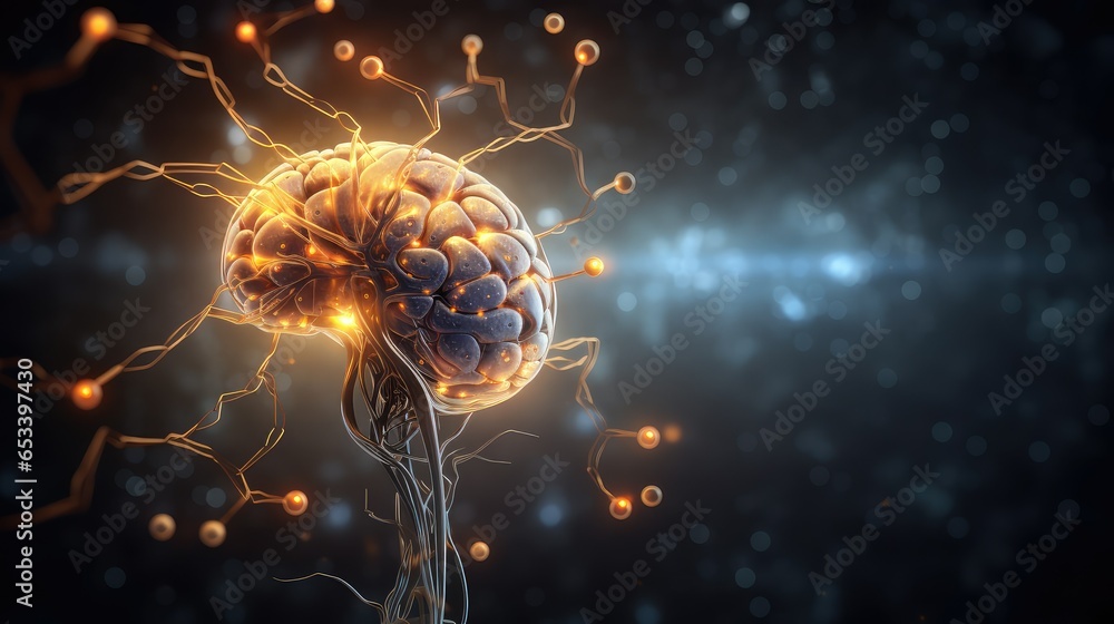 Intellect Brain intelligence brain neuron technology illustration mind network ...