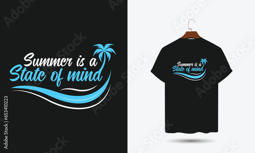 Vector Summer t-shirt for print