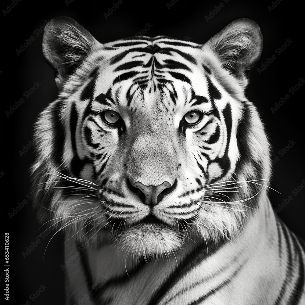 The image of a bengal tiger
The image of a bengal tiger