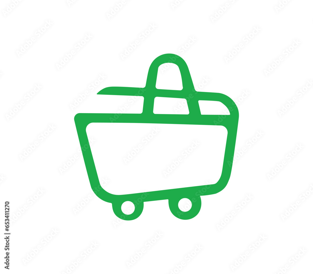 Creative Shopping chart Logo Design Vector png Symbol Illustration Creative Shopping chart Logo Design Vector png Symbol Illustration