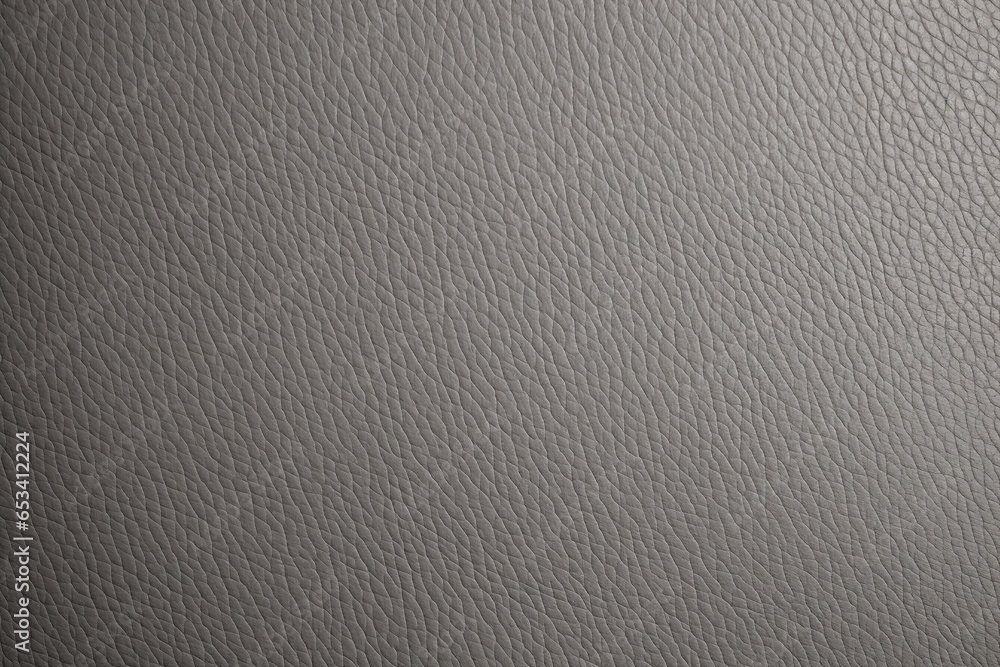Fototapeta premium Fine Grain Luxury, a Grey Leather Texture Background with Subtle Grains, Embodied in Elegance and Craftsmanship for a Timeless Visual Statement
