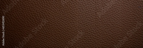 Refined Brown Leather Essence, a Background Texture with Fine Grain, Embodied in Elegance and Craftsmanship for a Timeless and Luxurious Visual Statement