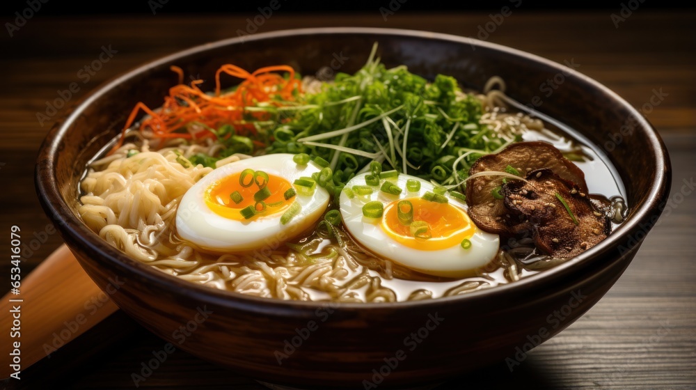 Ramen - Warm, Comforting, Flavorful, Noodle Soup Perfection. Ramen - Warm, Comforting, Flavorful, Noodle Soup Perfection.