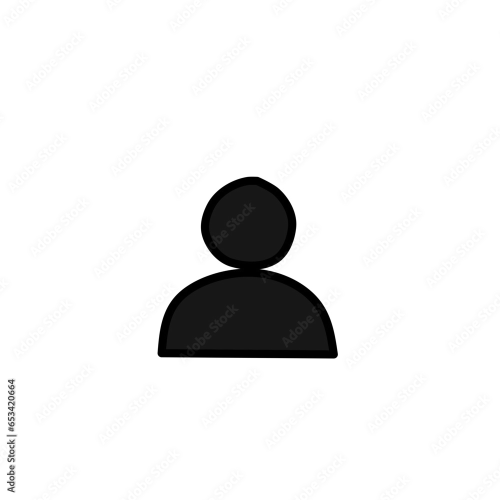 Avatar portrait silhouettes Avatar portrait silhouettes