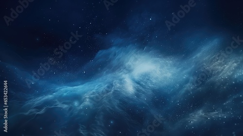 magic dust blue particles illustration effect abstract, glitter texture, bokeh glow magic dust blue particles