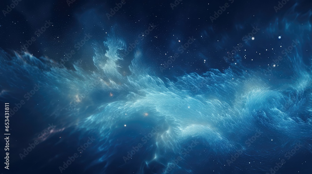 light dust blue particles illustration background magic, effect abstract, glitter texture light dust blue particles