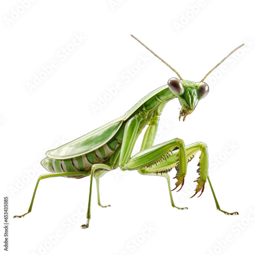  Mantis isolated on transparent background