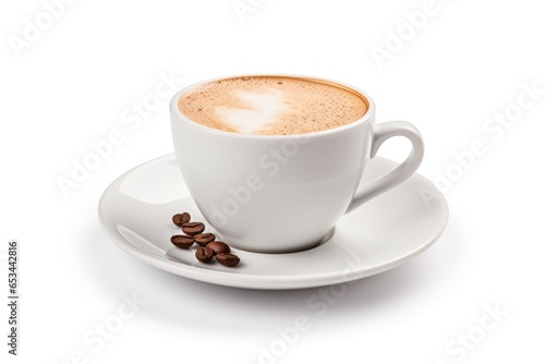 Coffee Cup on Seamless White Background © DVS