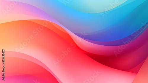 Abstract colorful background for flyers. Poster  banner  landing page backdrop design. Red pink blue. 