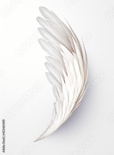 feather on white