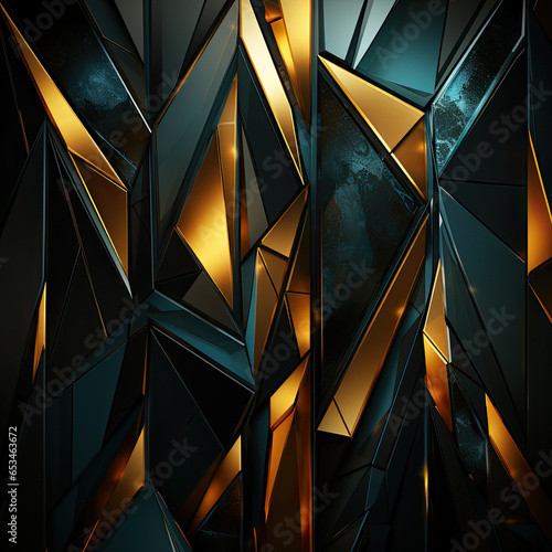 abstract background with triangles