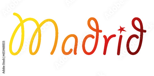Madrid - ideal for websites, emails, presentations, greetings, banners, cards, books, t-shirt, sweatshirt, prints, mug, Sublimation, Cricut



