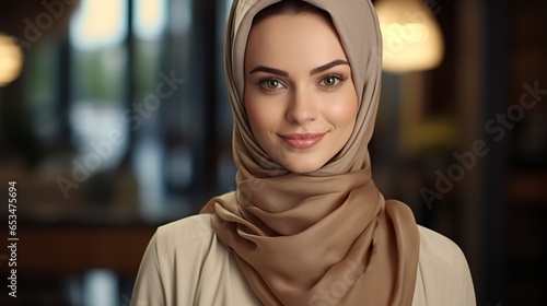 10 Arabic Beautiful Woman in Hijab - Generated using AI