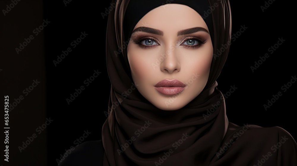 2 Arabic Beautiful Woman in Hijab - Generated using AI 2 Arabic Beautiful Woman in Hijab - Generated using AI