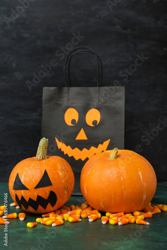 Pumpkins for Halloween cele...