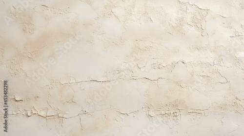 Retro plain cement cream wall texture background. AI generated image