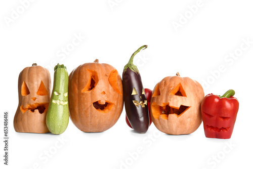 Creative halloween jack-o'-...