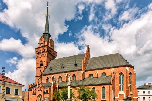 The Tarnów Cathedral is located on the highest point of the Old Town hill. Currently, from the outside it looks like a neo-Gothic building with a tower 72 m high. photo