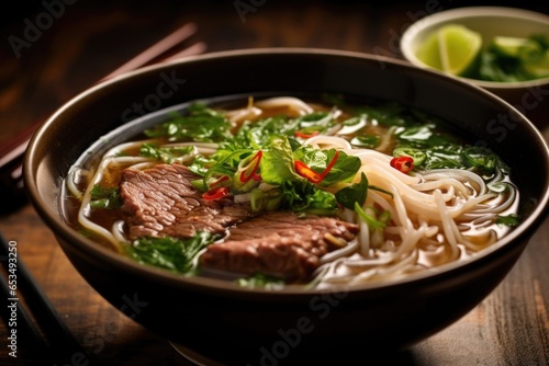 Take a moment to savor this bowl of aromatic beef pho, as each sful is an exploration of flavors the gentle sweetness of the broth mingles with the umami richness of the beef to create a