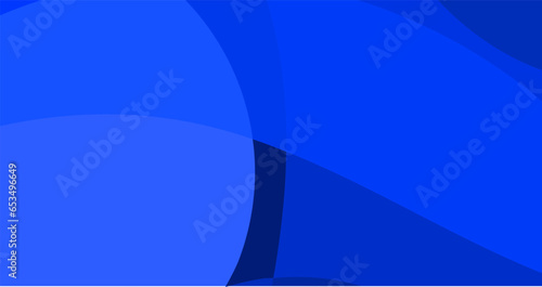 clean blue wave abstract background