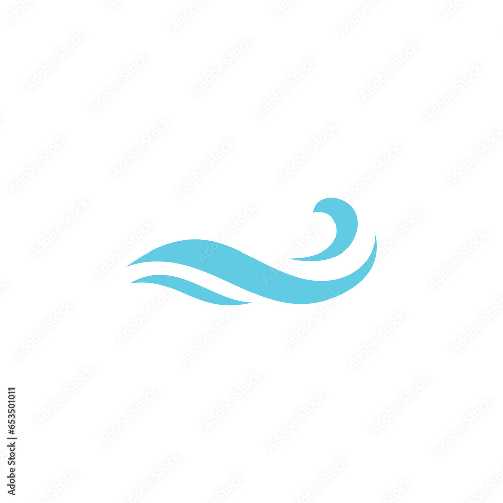 Abstract Wave logo Vector. Ocean Logo Abstract Wave logo Vector. Ocean Logo