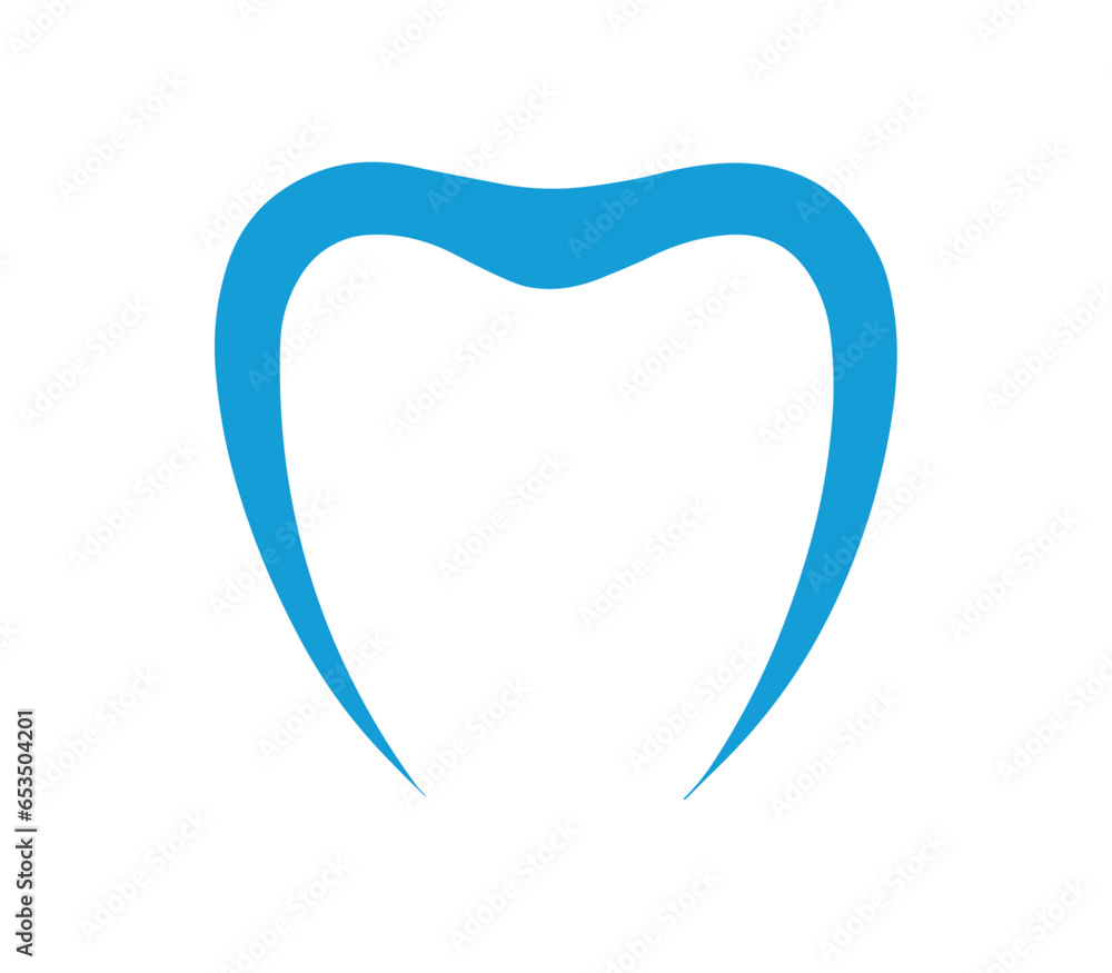 Tooth logo PNG vector design