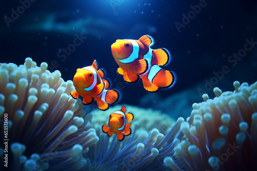 fish in anemone © masud