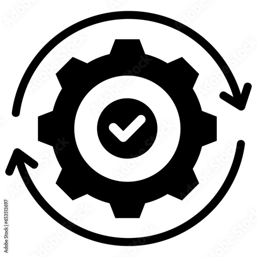 Control Systems Glyph Icon