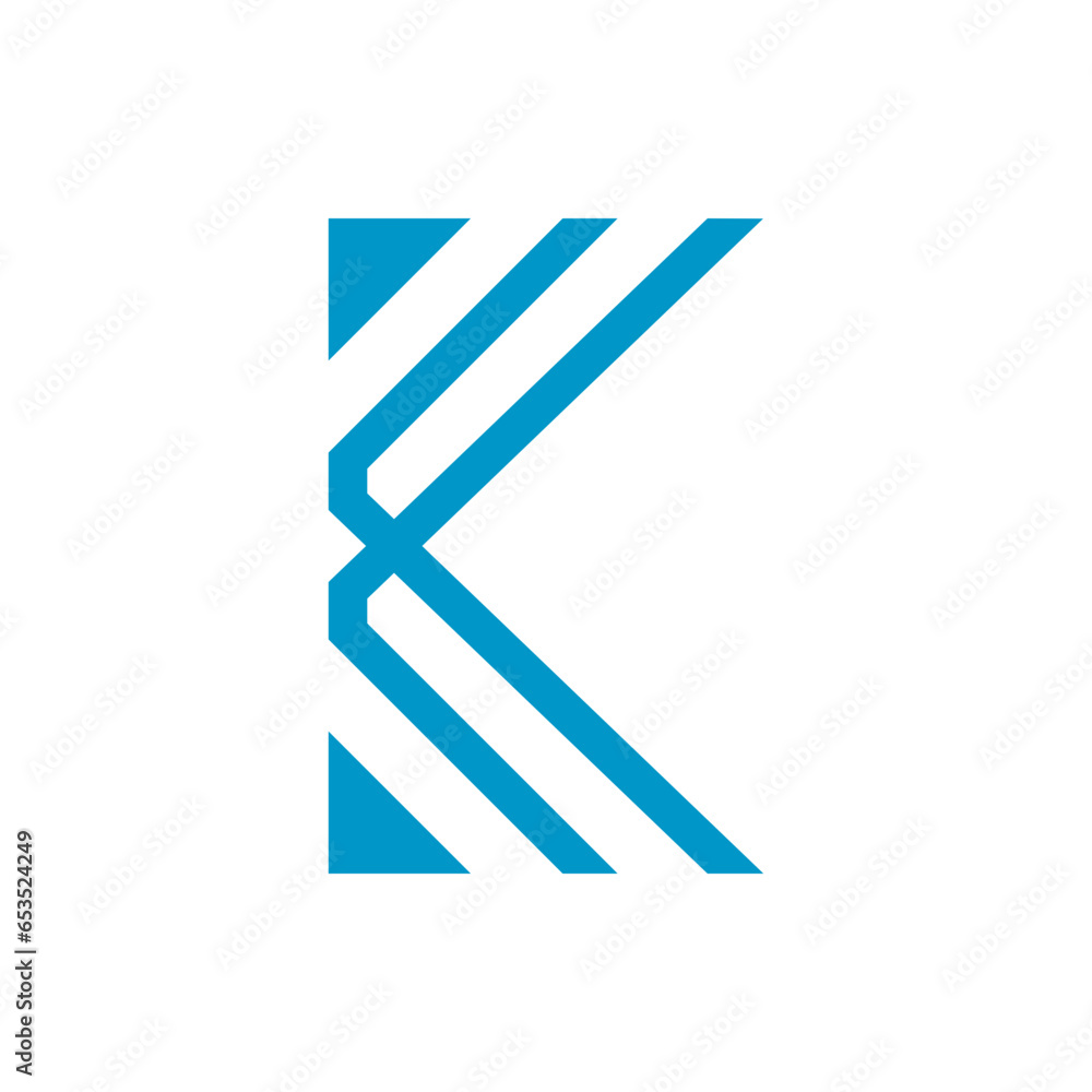 Monogram initial K letter mark logo design. Monogram design vector K logo. Monogram initial letter mark K logo. Design simple K monogram Monogram initial K letter mark logo design. Monogram design vector K logo. Monogram initial letter mark K logo. Design simple K monogram